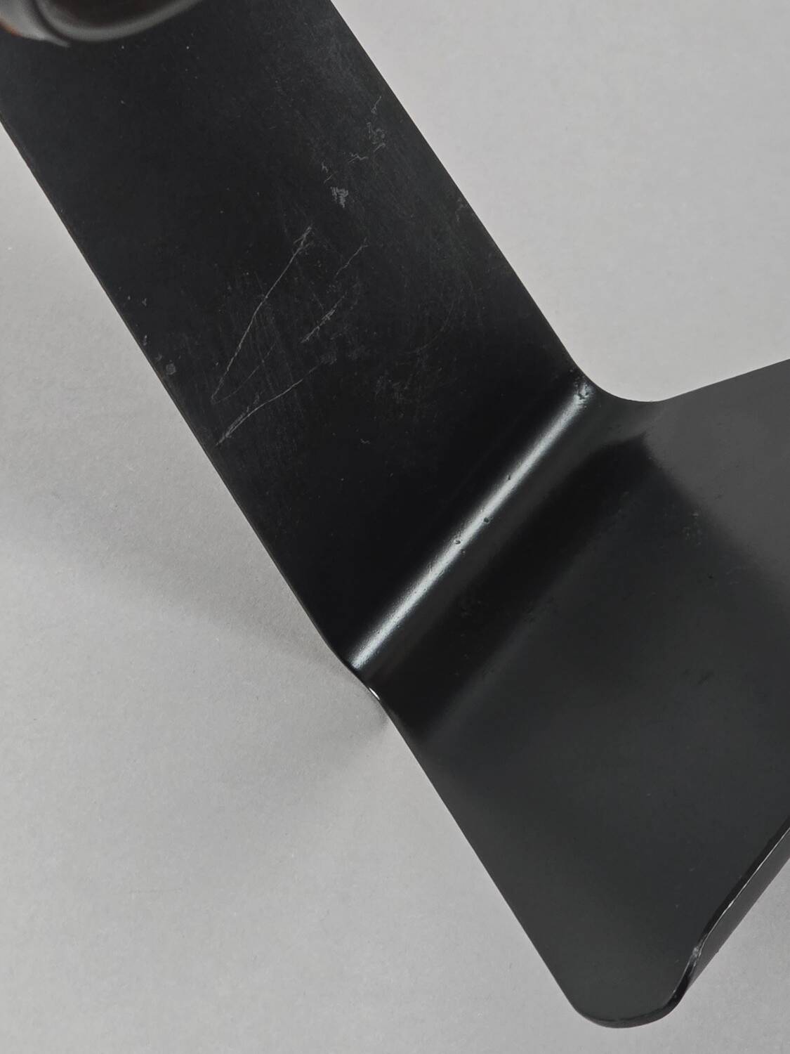 Vintage 1970s LYSKAER BELYSNING Orange Plastic Table Light.