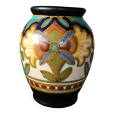 Ceramic vase made in gouda liberty, madelein decor