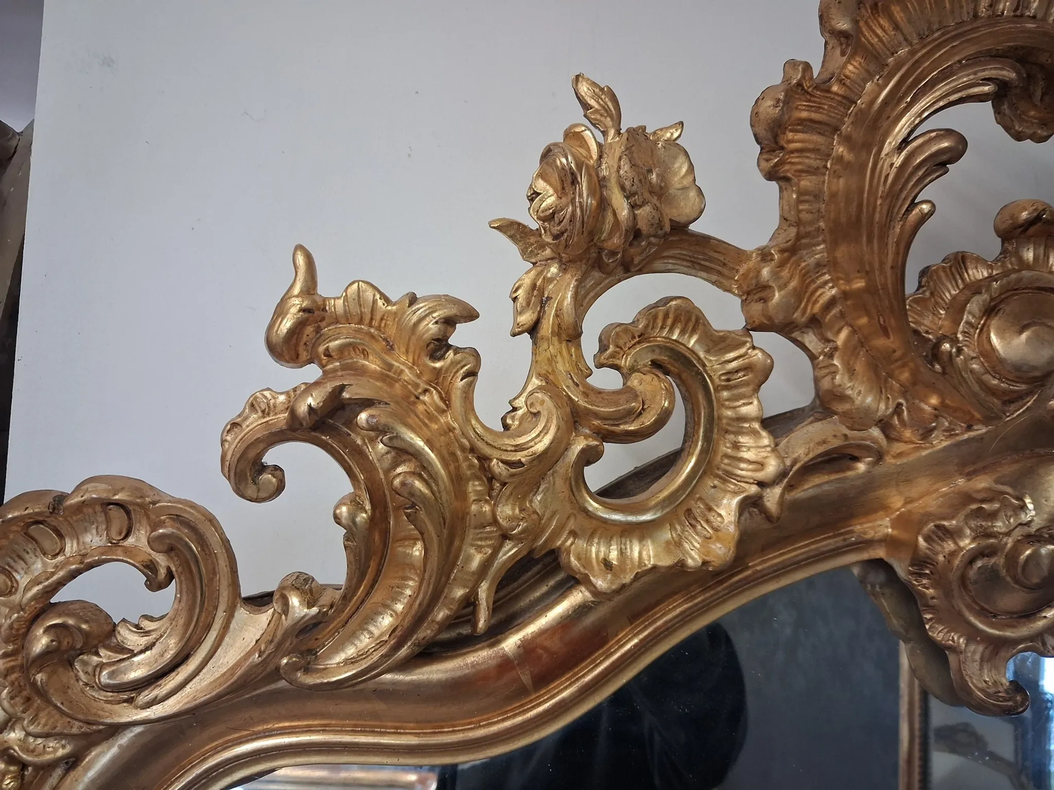 Mirror from the 19th century, 170 x 94.