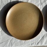 Set of 6 dessert plates in stoneware Village France D20