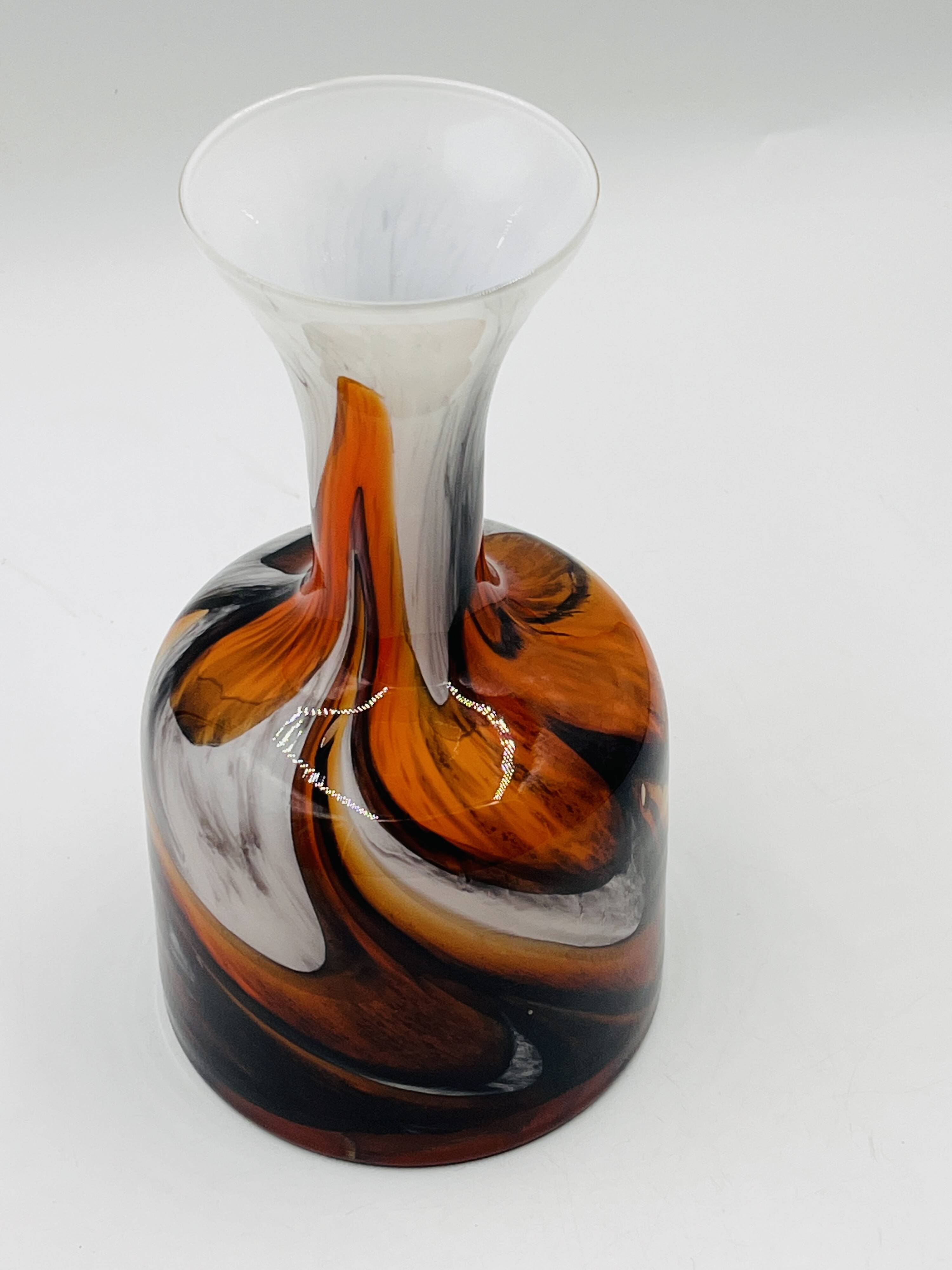 Carlo Moretti opaline vase