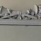 Louis XVI style mirror in wood and carved stucco 20th century