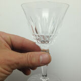 Lot of 5 glasses with ancient crystal port