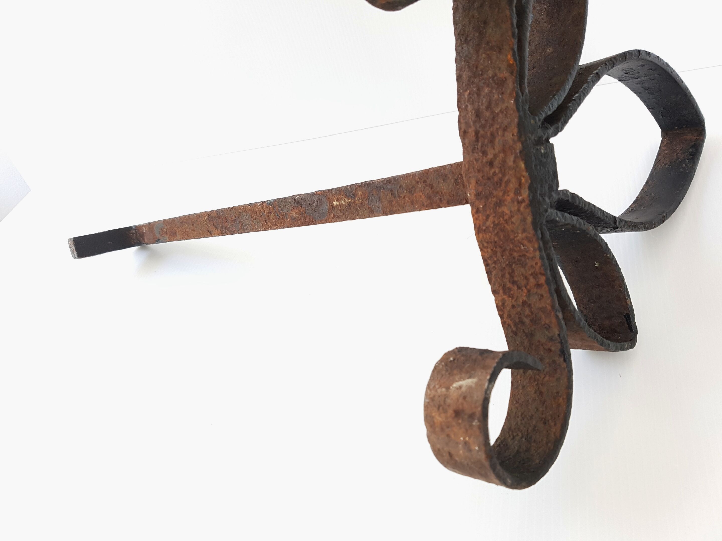 Pair of  andirons 1960