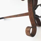 Pair of  andirons 1960