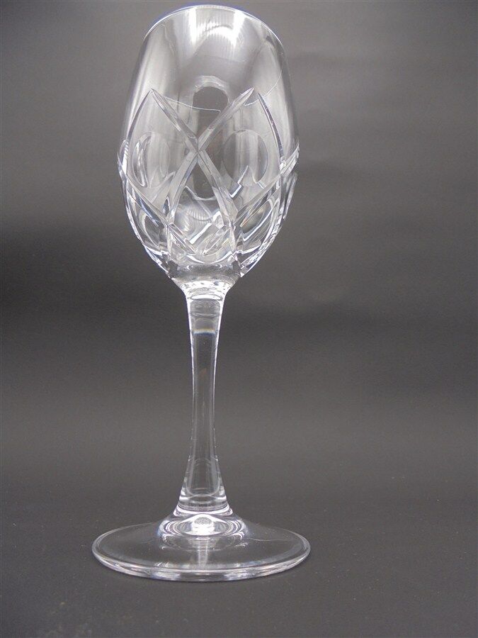 Mismatched set of 5 crystal shot glasses