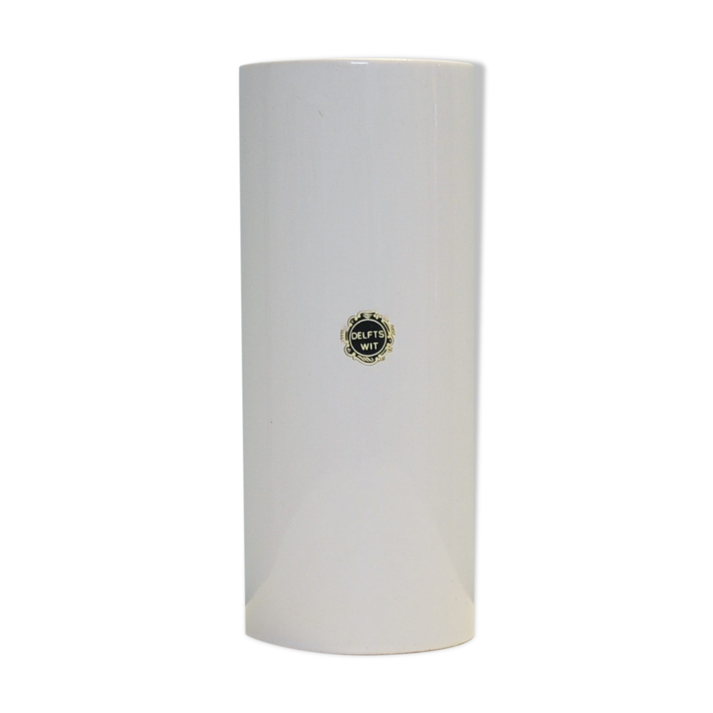 Vintage Delft white vase