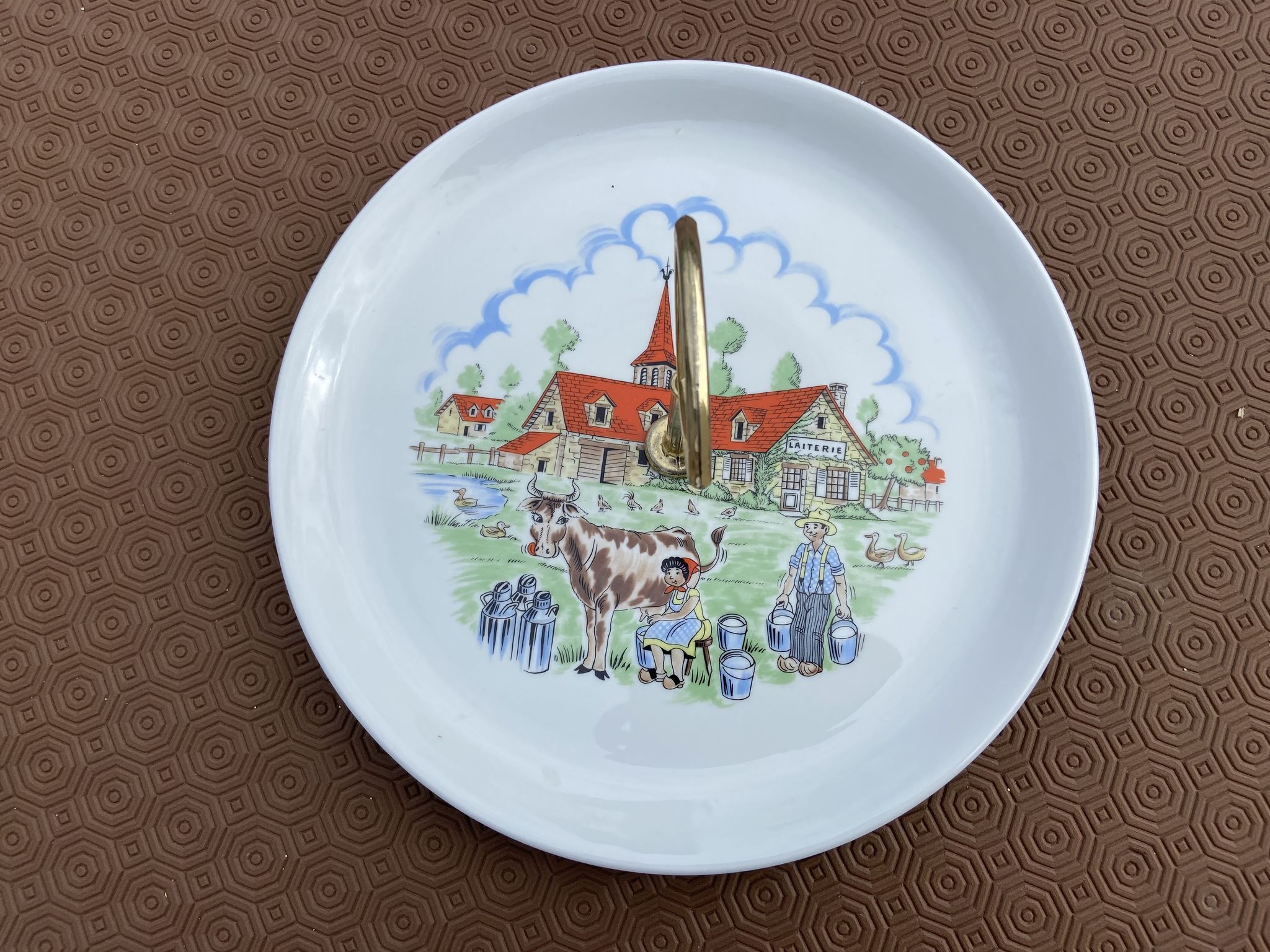 Antique Cheese Dish