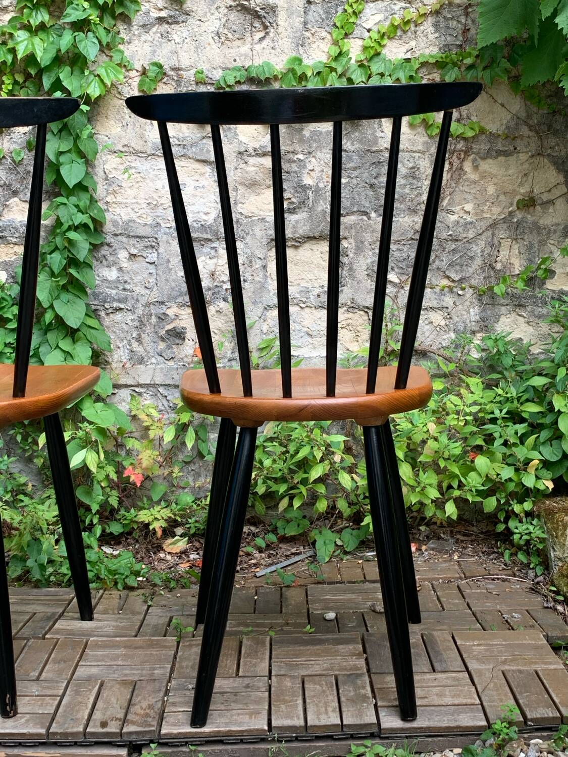 Pair of Scandinavian chairs 1950