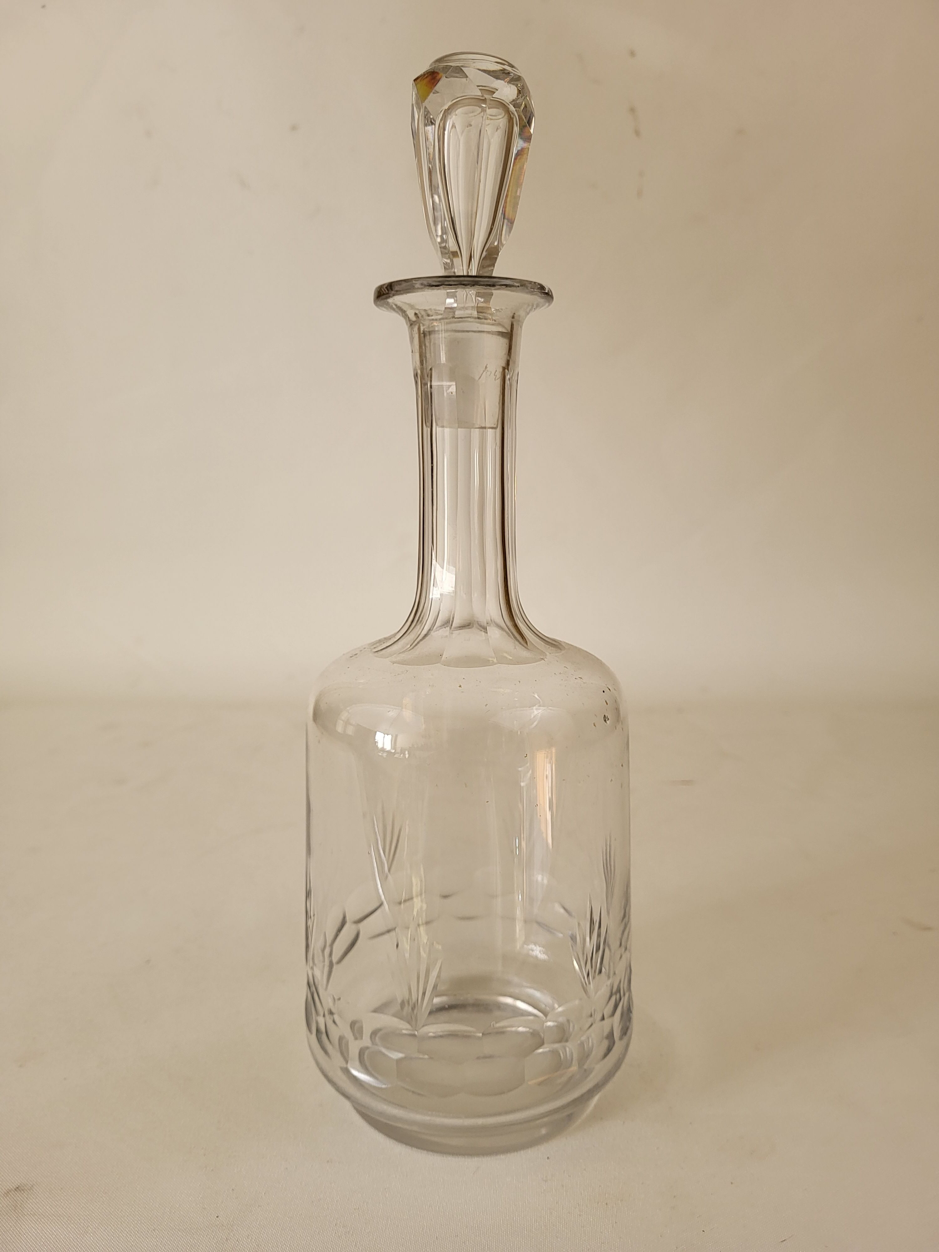 Glass wine decanter