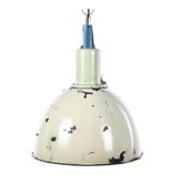 Enamel pendant lamp green