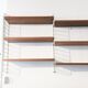 Ladder shelf wallunit, by Kasja & Nisse Strinning for String Design, Sweden, 1960s