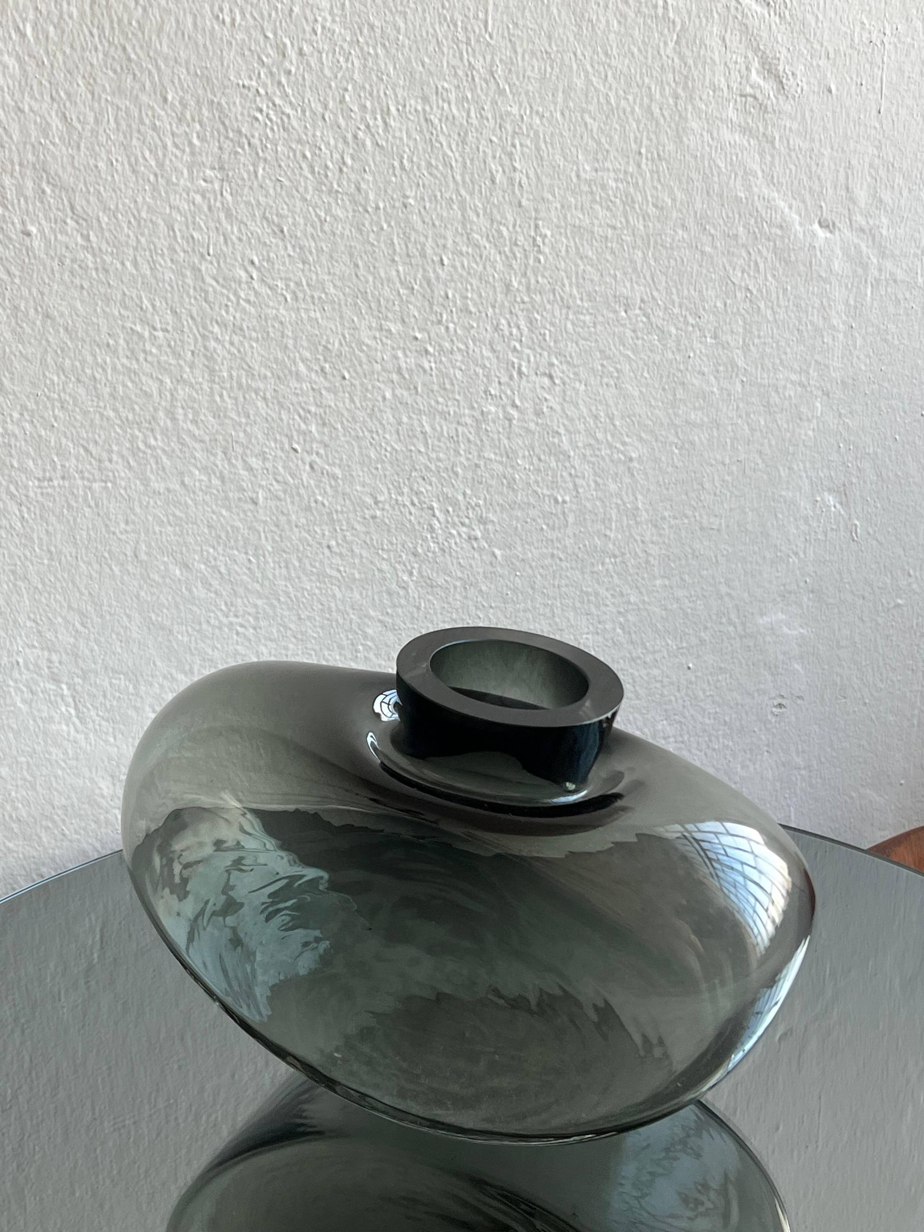 Very rare Glass Vase / Sculpture In murano Glass 1970's