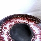 Handmade Vallauris cup or iris ashtray