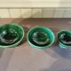 Trio of artisanal bowls Morocco