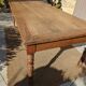 Table de ferme