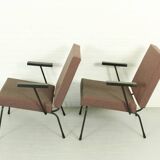 Set of 2 1407 armchairs by Wim Rietveld for Gispen