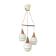 Chandelier suspension boomerang design Louis Kalff