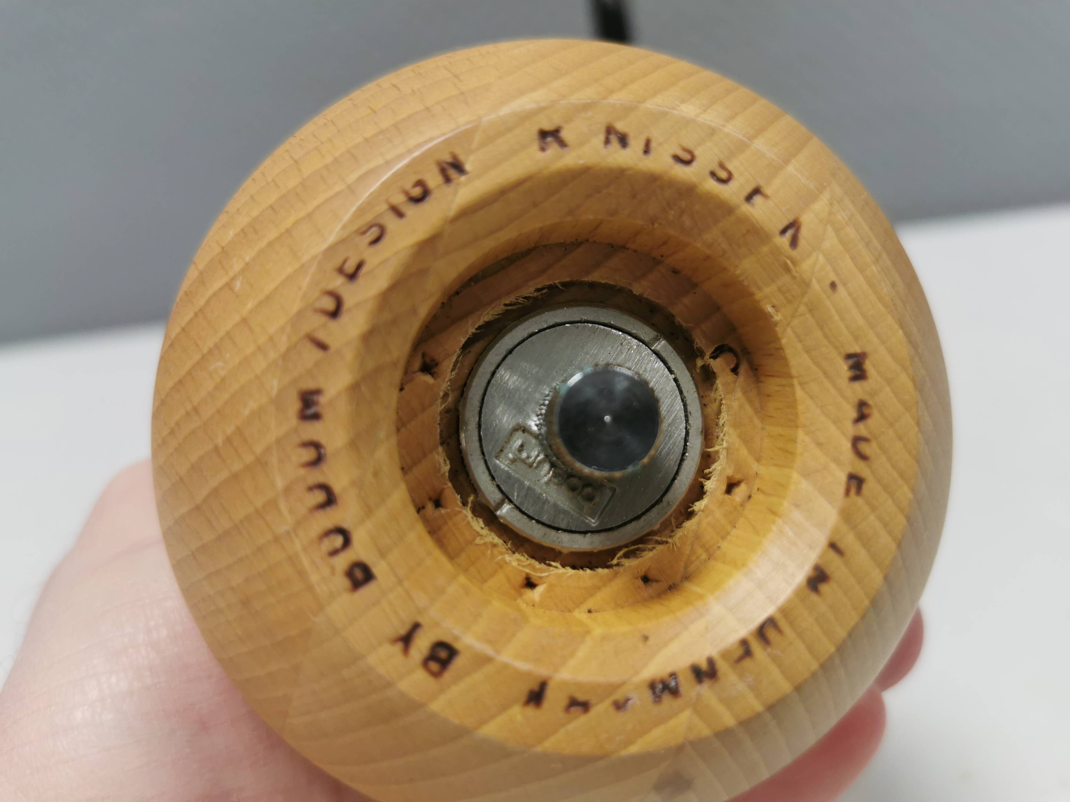 Pepper and salt grinders designed by jörgensen and nissen for bodum Denmark