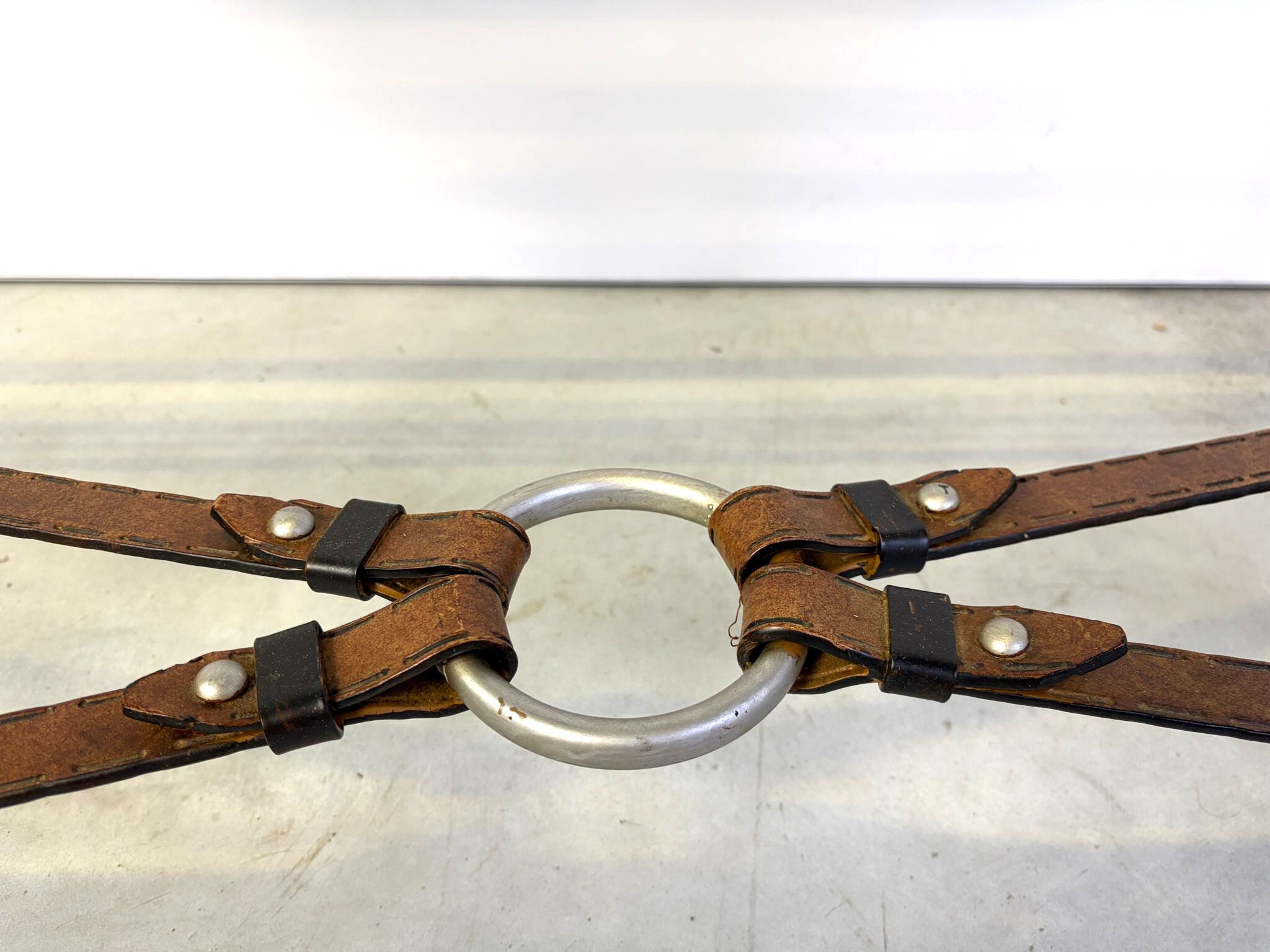 Console de style Hermès, années 1970