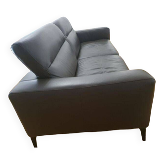 Bo Concept 3-seater leather sofa Zurich model