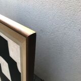 Abstract panel painting