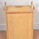 Small rattan chest of drawers