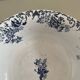 Boulenger blue ironstone salad bowl with Floréal pattern