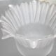Glass lampshade, Vintage glass tulip