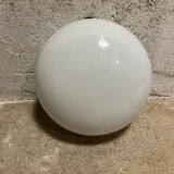 Round opaline wall lamp 1970