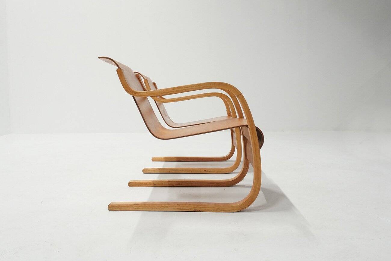 Cantilever Nr. 31 Lounge Chairs by Alvar Aalto, 1930s