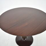 1960s Beech Round Dining Table, Czechoslovakia