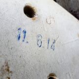 White ceramic shelf 1914 - 60x15cm