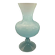 Small blue opaline vase