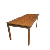 Table scandinave extensible en teck des années 60