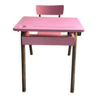 Simple wooden desk