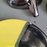 Lot de 4 tasses à café Vallauris- Signées Luc Vallauris