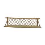 Wall shelf in rattan 50s