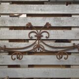 Wrought iron coat rack with 5 hooks