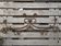 Wrought iron coat rack with 5 hooks