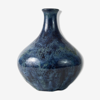Blue Vase signed by hand