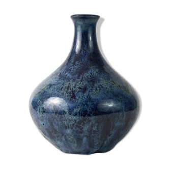 Blue Vase signed by hand