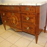 Dresser to music attributes of Louis XVl era