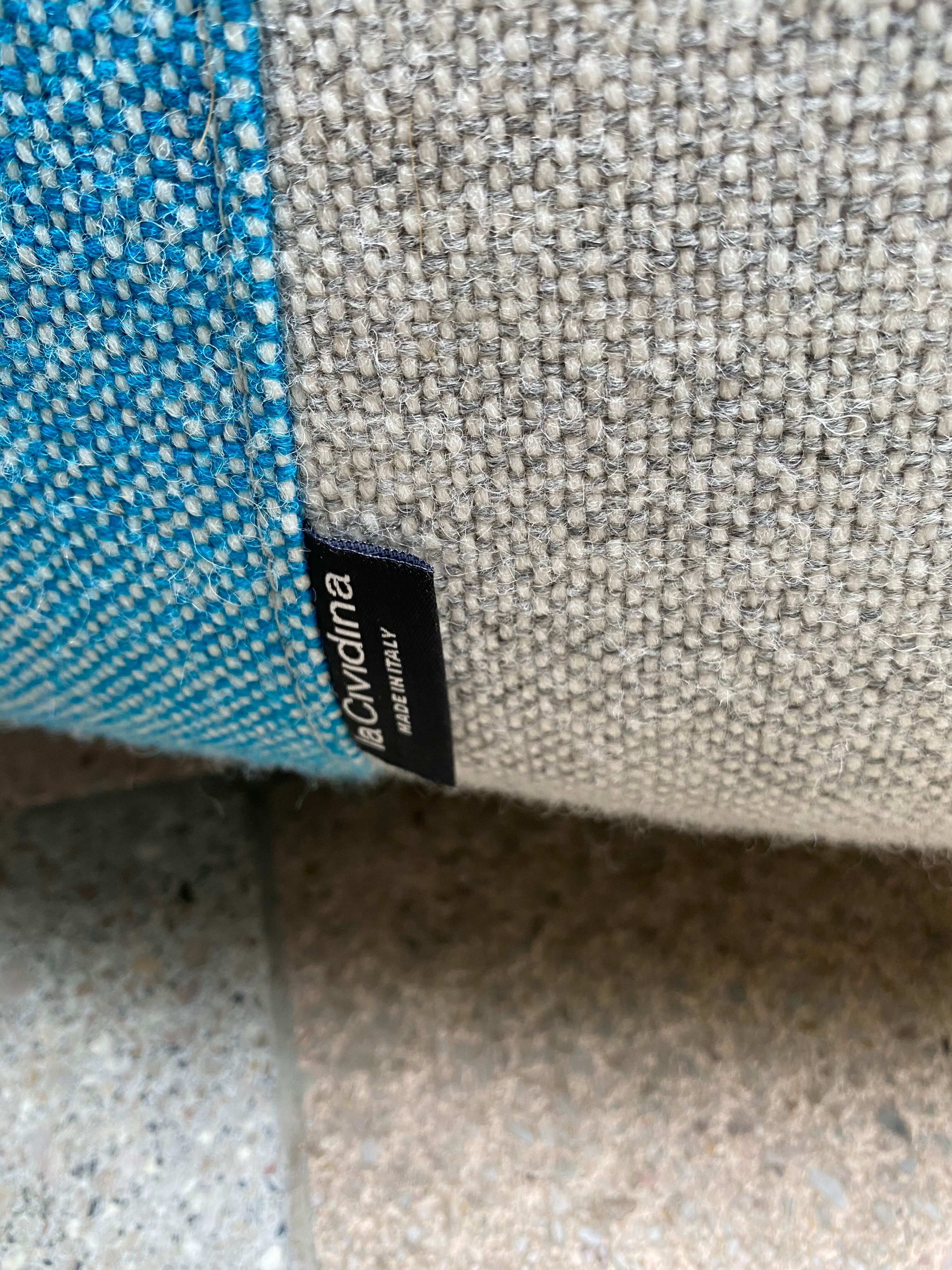 Multicolored circular bench - La Cividina