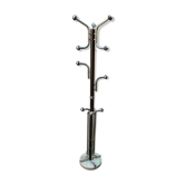Porte manteau vintage en métal et pied marbre  circa 1970