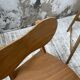 Bureau et chaise enfant pieds compas