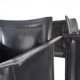 Arrben Solaria leather dining chairs, set of 4 by Tito Agnoli, 1970