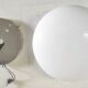 Ceiling light or opaline globe wall light - mid 20th century.