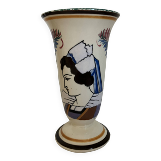 HB Quimper vase