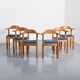 Suite de six fauteuils Vamdrup Stolefabrik, Danemark, circa 1970